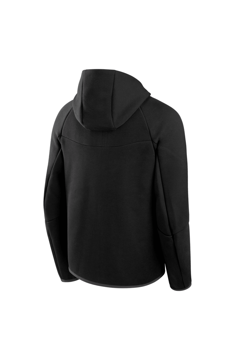 Nike Men's Nike Black Chicago Cubs Tech Fleece Raglan Full-Zip Windrunner Hoodie, Alternate, color, Black