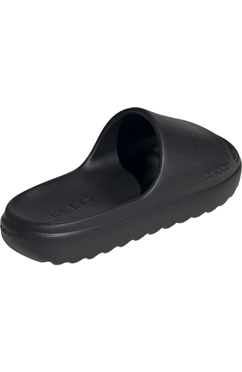 adidas Adilette Lumia Slide Sandal, Alternate, color, Black/Black/Black