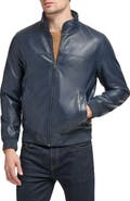 Tommy Hilfiger Faux Leather Bomber Jacket