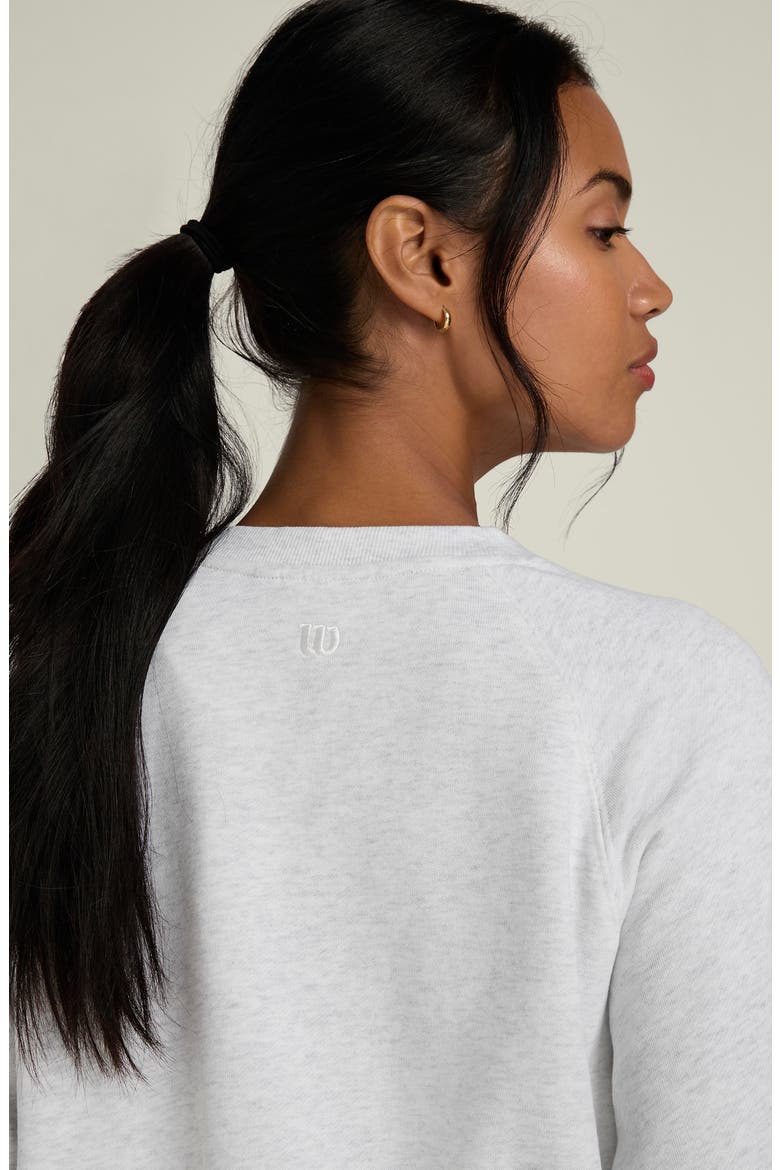 Classic Crewneck Sweatshirt, Alternate, color, CLOUD HEATHER