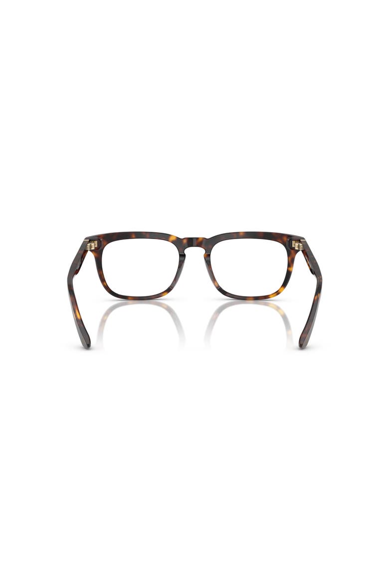 53mm Rectangle optical glasses, Alternate, color, Tortoise