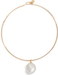 BaubleBar Santana Shell Collar Necklace