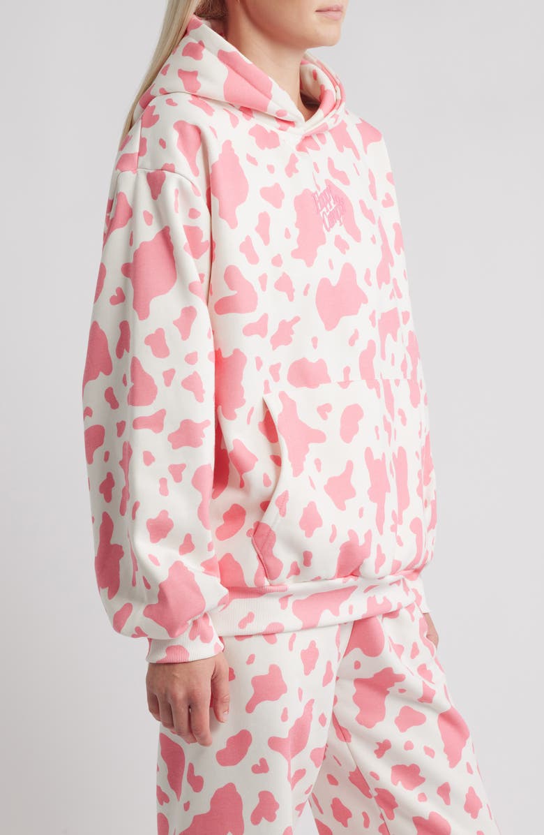 HAPPY CAMP3R Sweet Cow Core Hoodie, Alternate, color, Cream