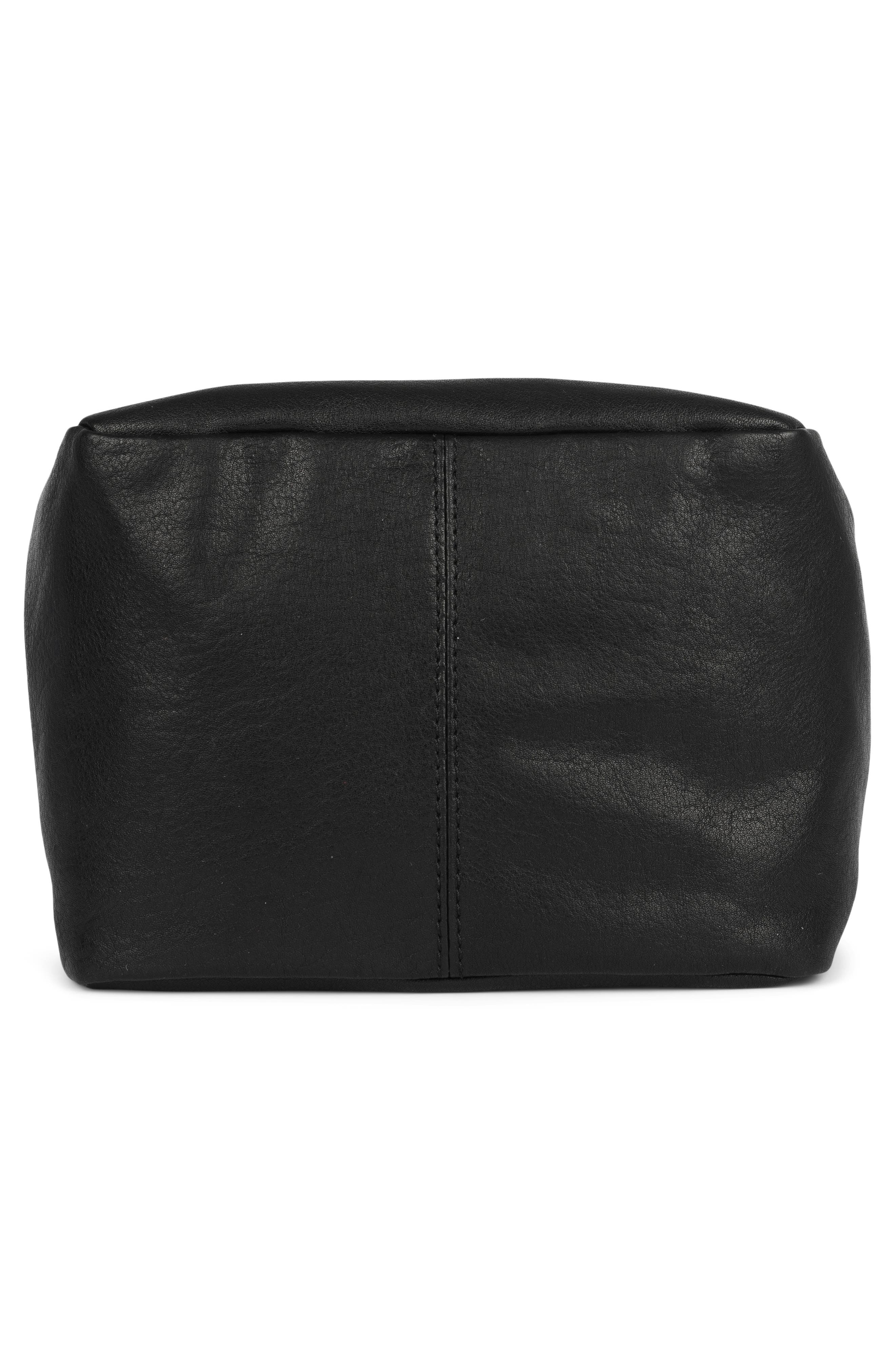 Jeffrey Campbell Boxed-Up Leather Crossbody Bag, Alternate, color, 