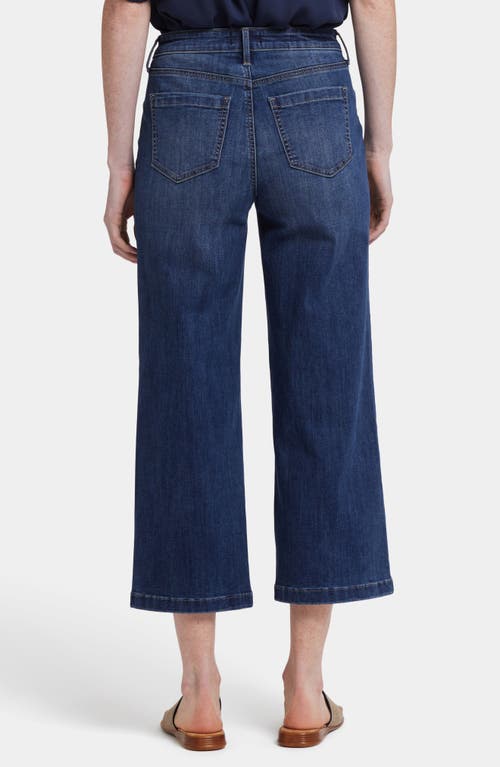 Nydj Patchie Major Wide Leg Capri Jeans In Rio Rapids