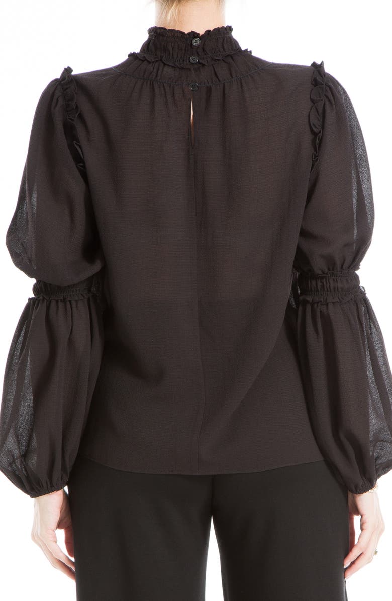 MAX STUDIO Mock Neck Long Sleeve Top, Alternate, color,