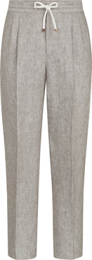 Brunello Cucinelli Hemp and linen trousers