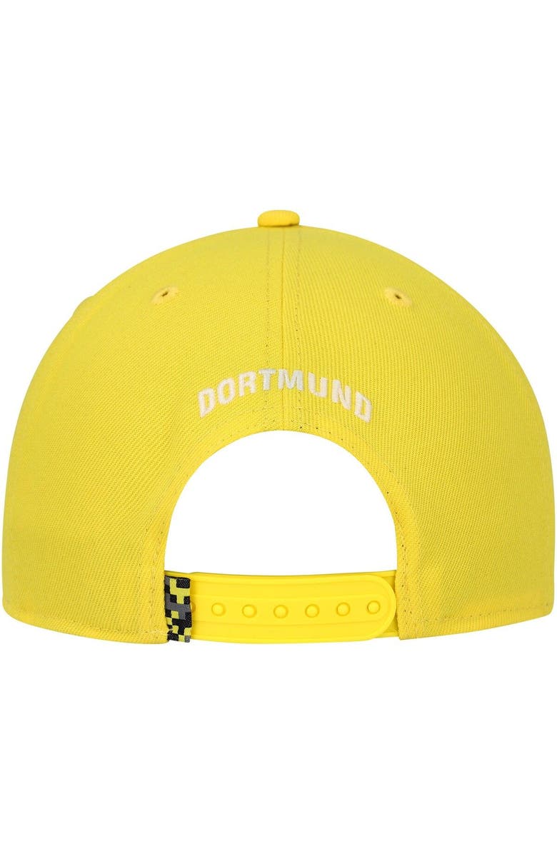 FAN INK Men's Yellow Borussia Dortmund America's Game Snapback Hat, Alternate, color, Yellow