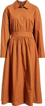 FREEMARKET Long Sleeve Shirtdress