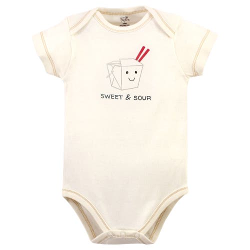 Touched By Nature Organic Cotton Bodysuits In Neutral