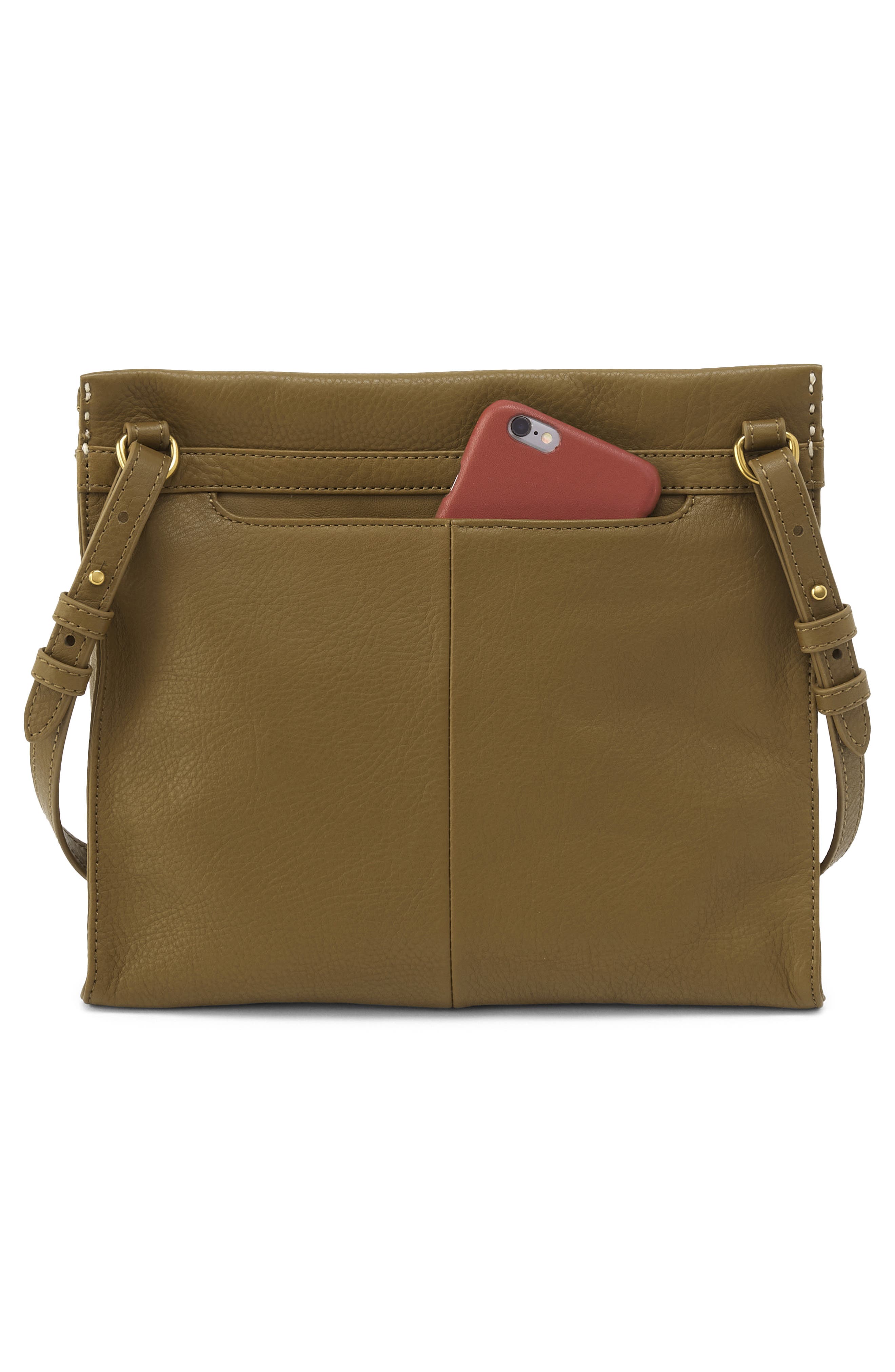 Medium Austin Leather Crossbody Bag, Alternate, color, SUNLIT SAGE