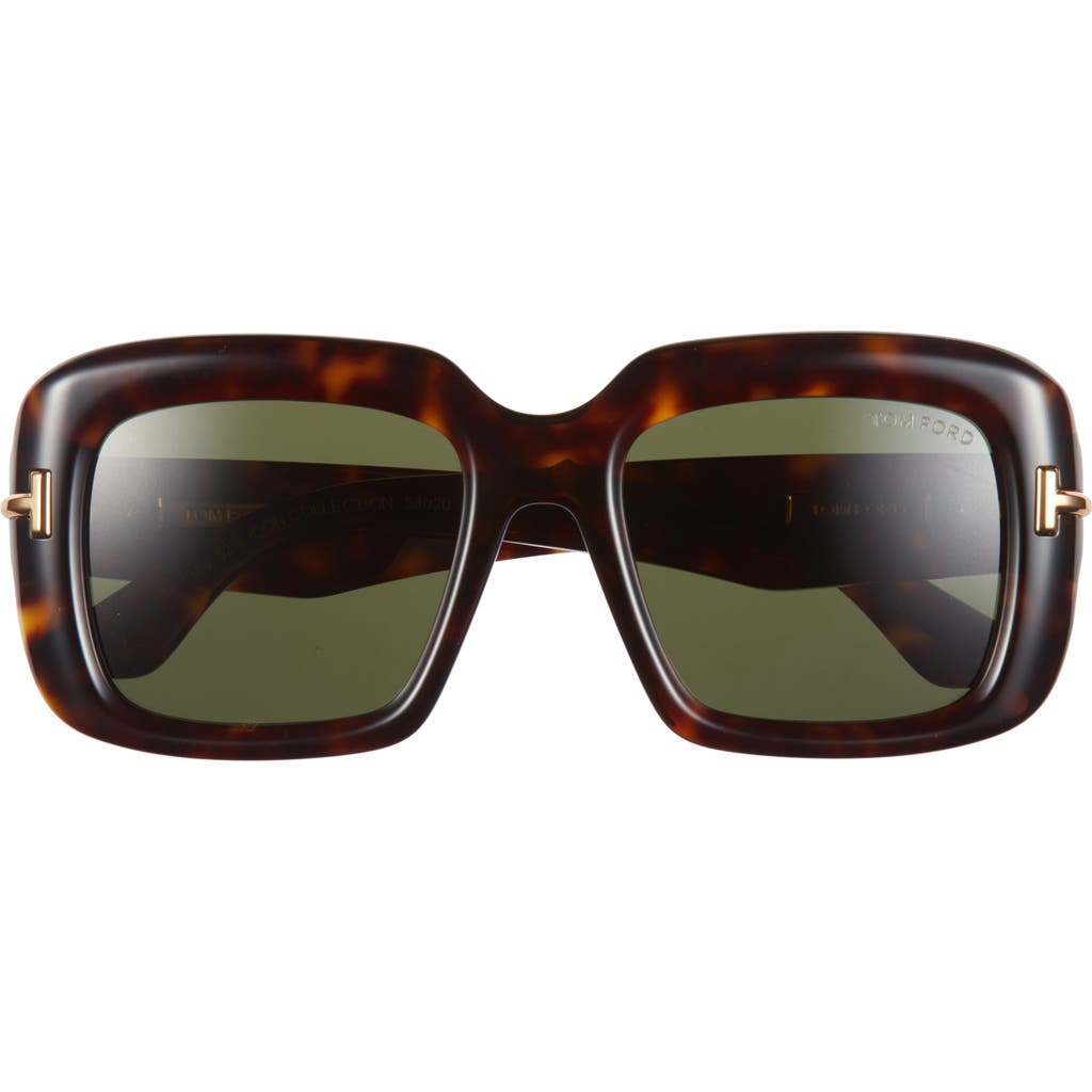 Tom Ford 53mm Square Sunglasses