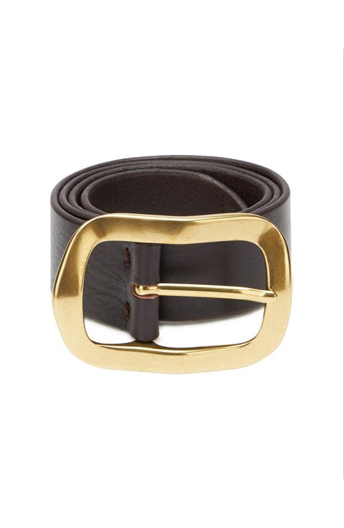 Fortela Grace Leather Belt In Brown