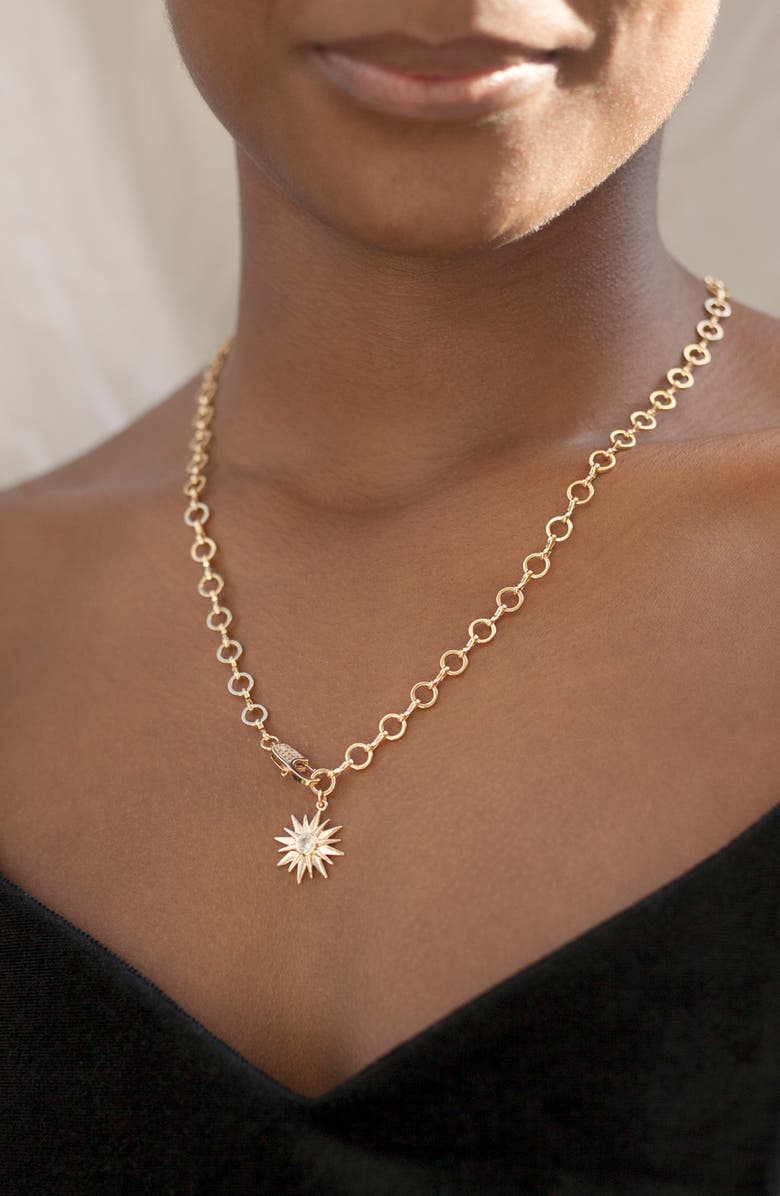 Ettika Starburst Lariat Necklace, Alternate, color, 