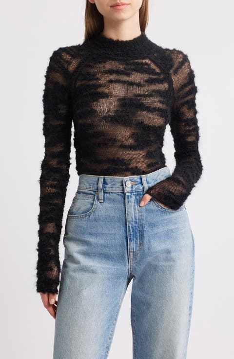 Sima Mock Neck Sweater