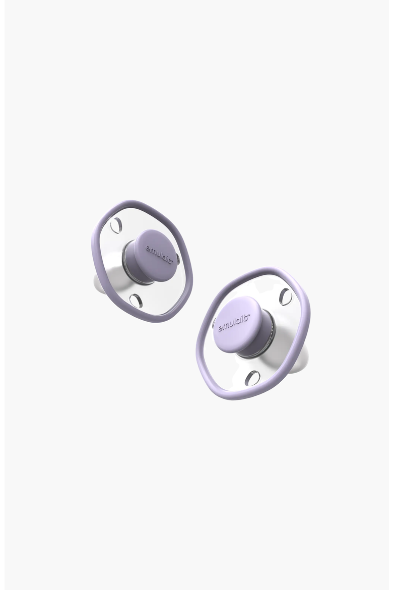 The Emulait Pacifier 0-6 Months 2-Pack, Alternate, color, Lilac