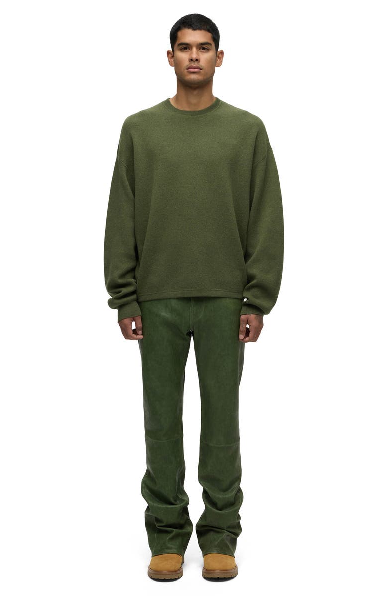 Hudson Jeans Cotton & Cashmere Crewneck Sweater, Alternate, color, 