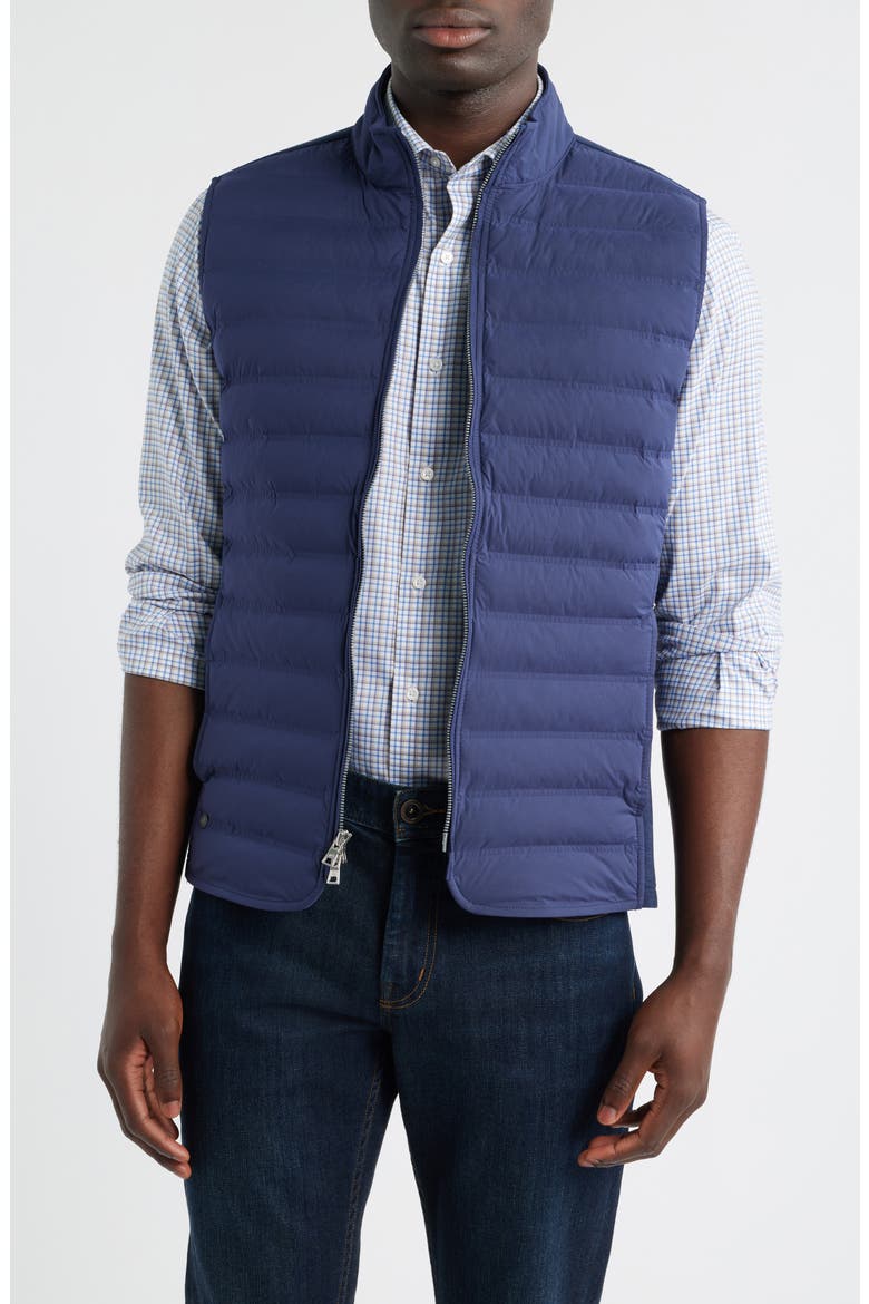 Crown Crafted Winsome Water Resistant Hybrid Vest, Main, color, NAVY
