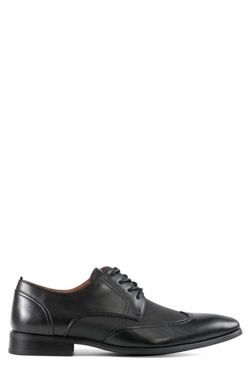 Tommy Hilfiger Sagent Wingtip Derby In Black