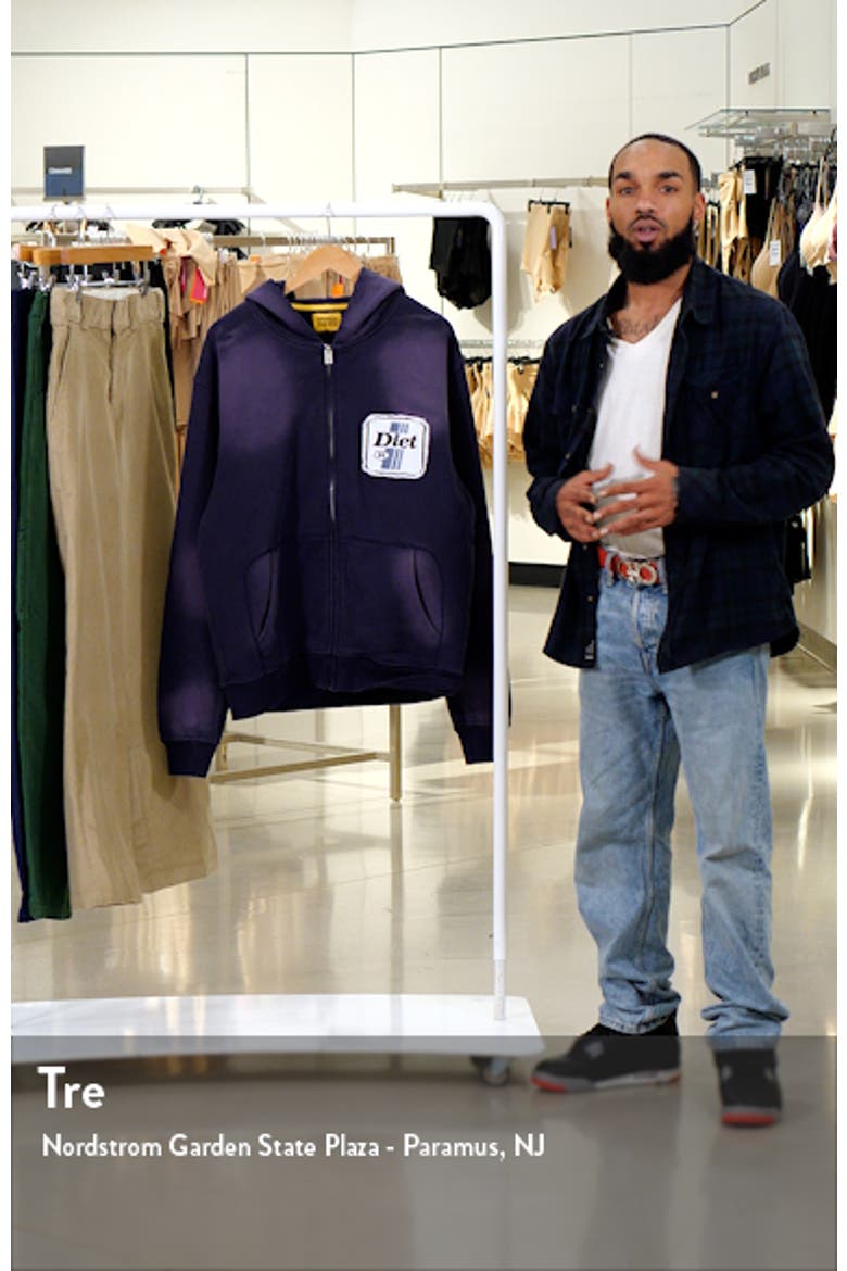 Rig Logo Patch Cotton French Terry Zip Hoodie video