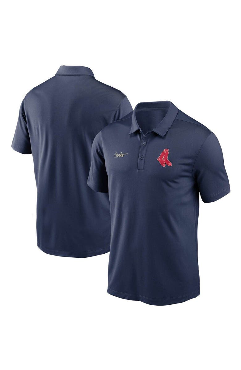 Nike Men's Nike Navy Boston Red Sox Cooperstown Collection Logo Franchise Performance Polo, Alternate, color,