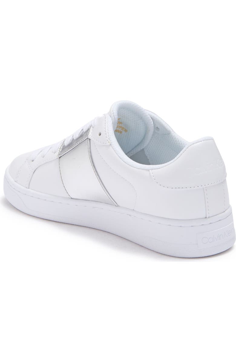 Calvin Klein Lace Up Logo Sneaker, Alternate, color,