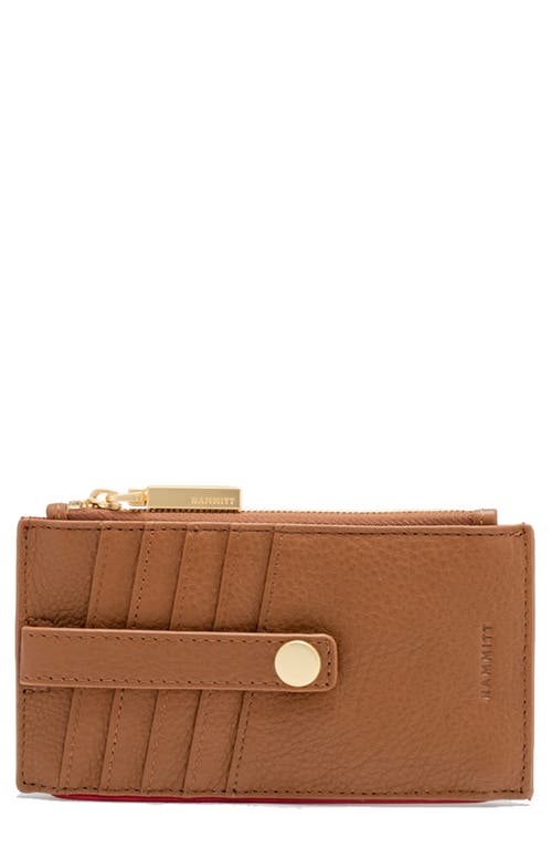 HAMMITT 210 West Wallet in Mahogany/Brushed Gold  product