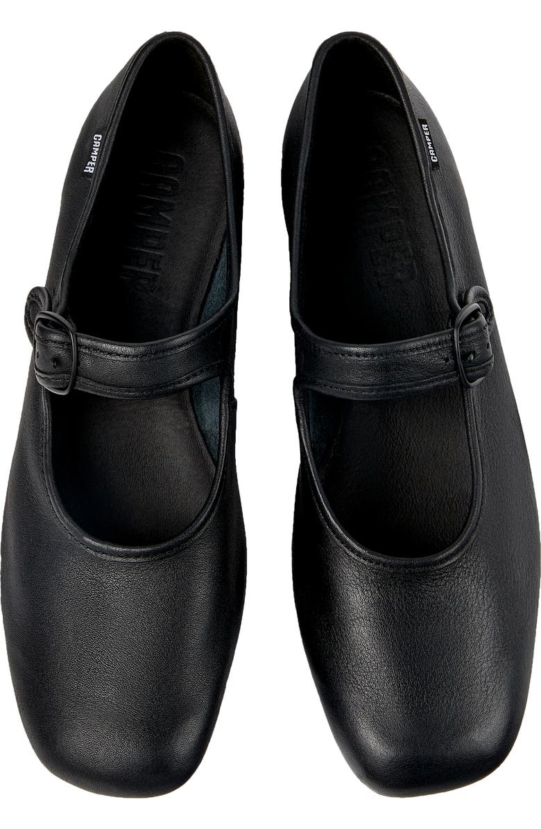 Camper Casi Myra Mary Jane Flat, Alternate, color, Black