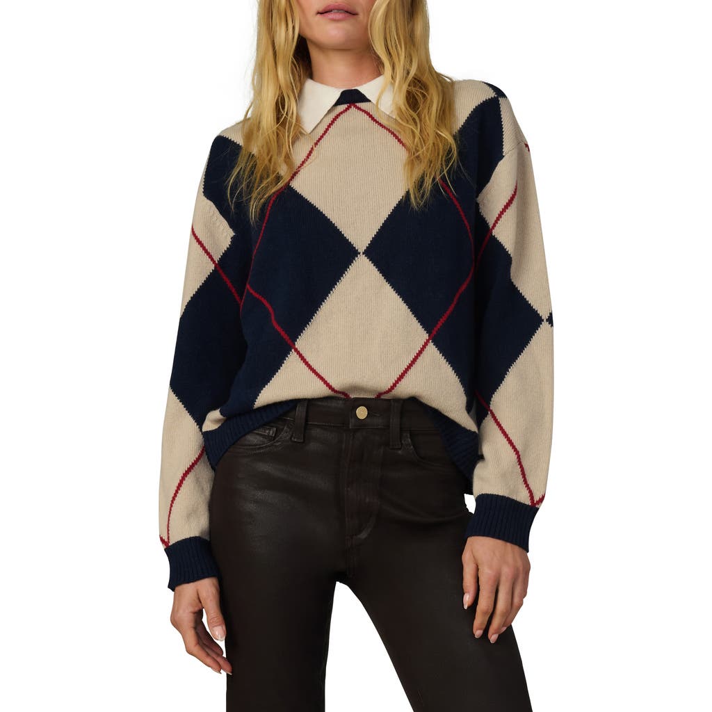 Joe's Jeans The Jude Collared Sweater In Multi