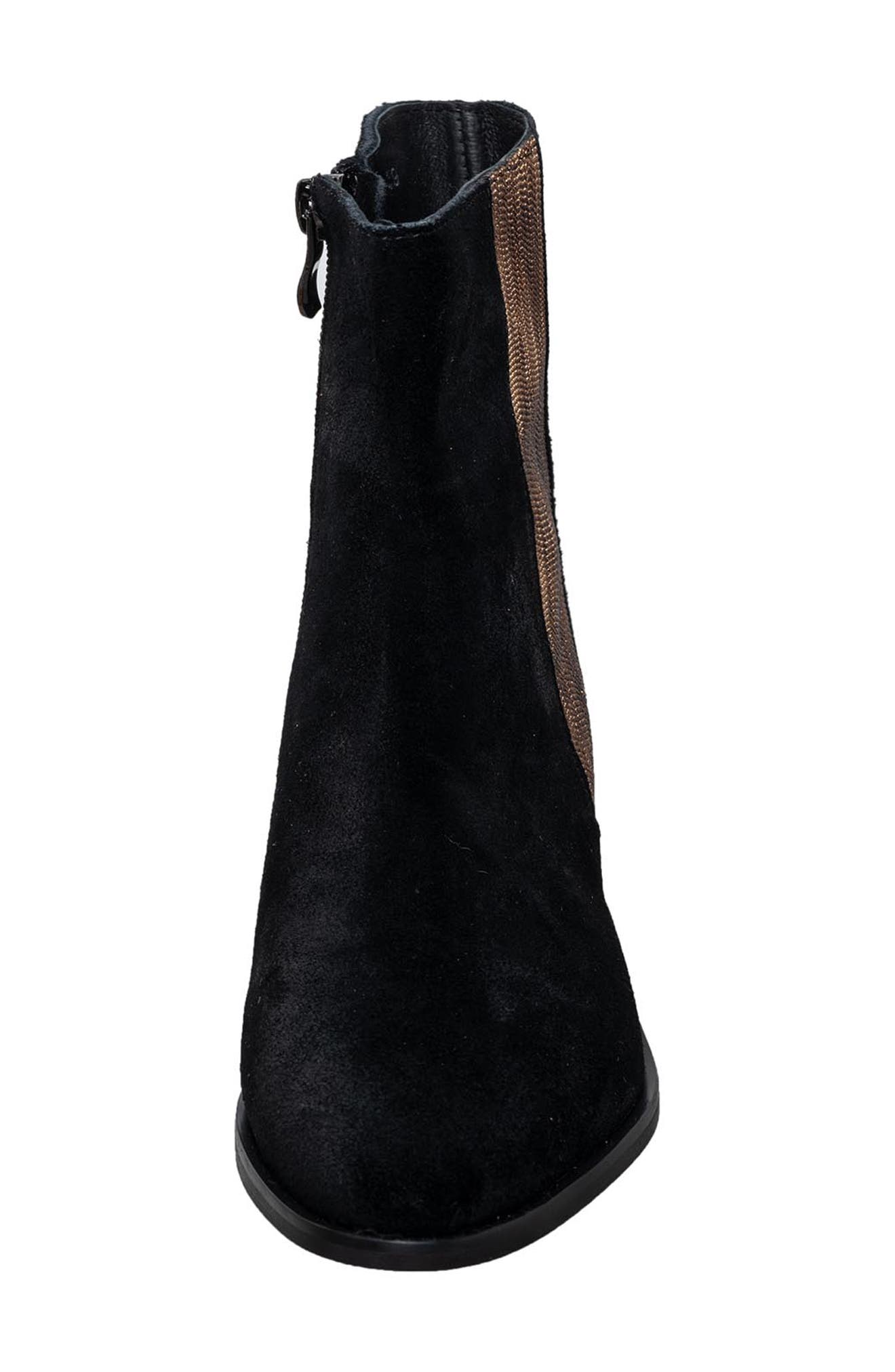 ANTELOPE Massey Pointed Toe Bootie, Alternate, color, Black