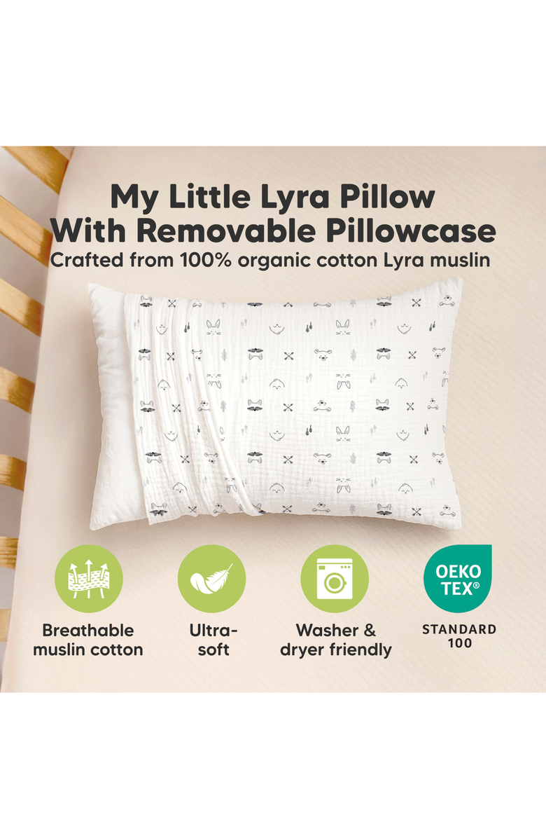 KeaBabies My Little Lyra Pillow, Alternate, color, Nordic