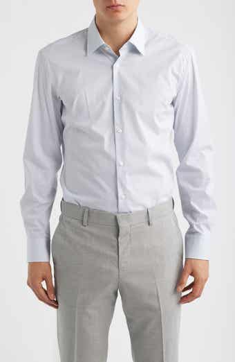 Hank Slim Fit Stretch Cotton Dress Shirt