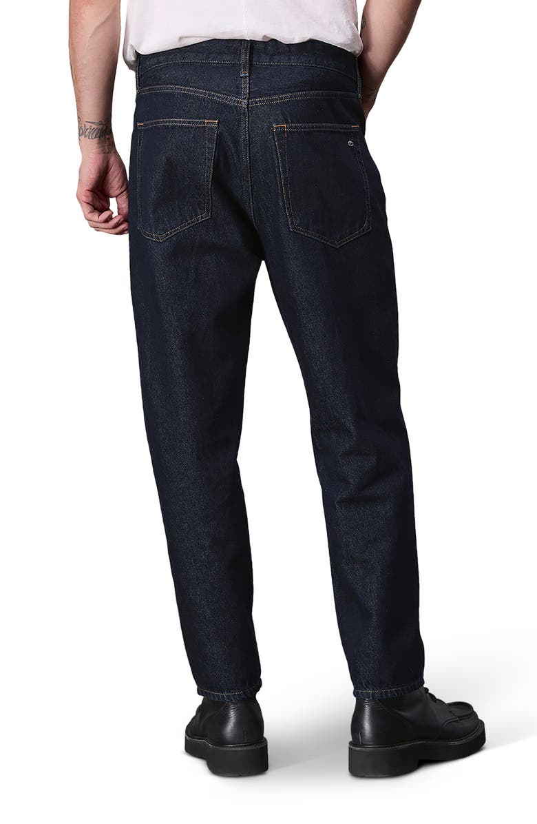 rag & bone Tapered Leg Jeans, Alternate, color, Rinse