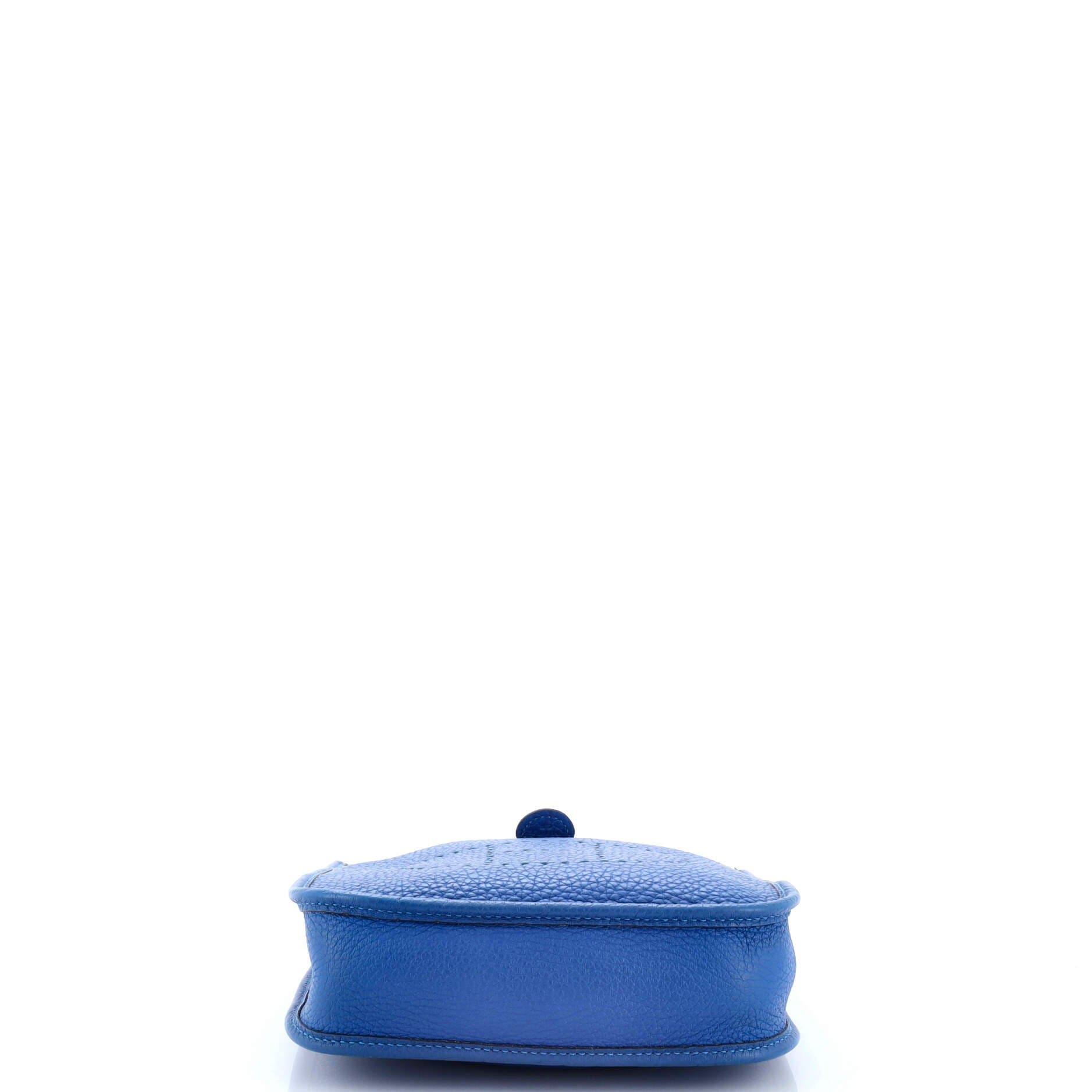 Pre-Owned Hermes Evelyne Bag Gen III Clemence TPM, Alternate, color, Mykonos