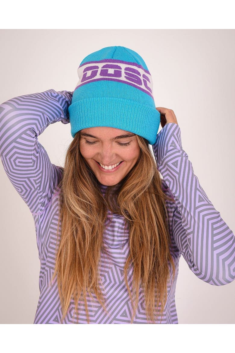 Après Beanie - Blue, Purple, White, Main, color, Blue, Purple, White