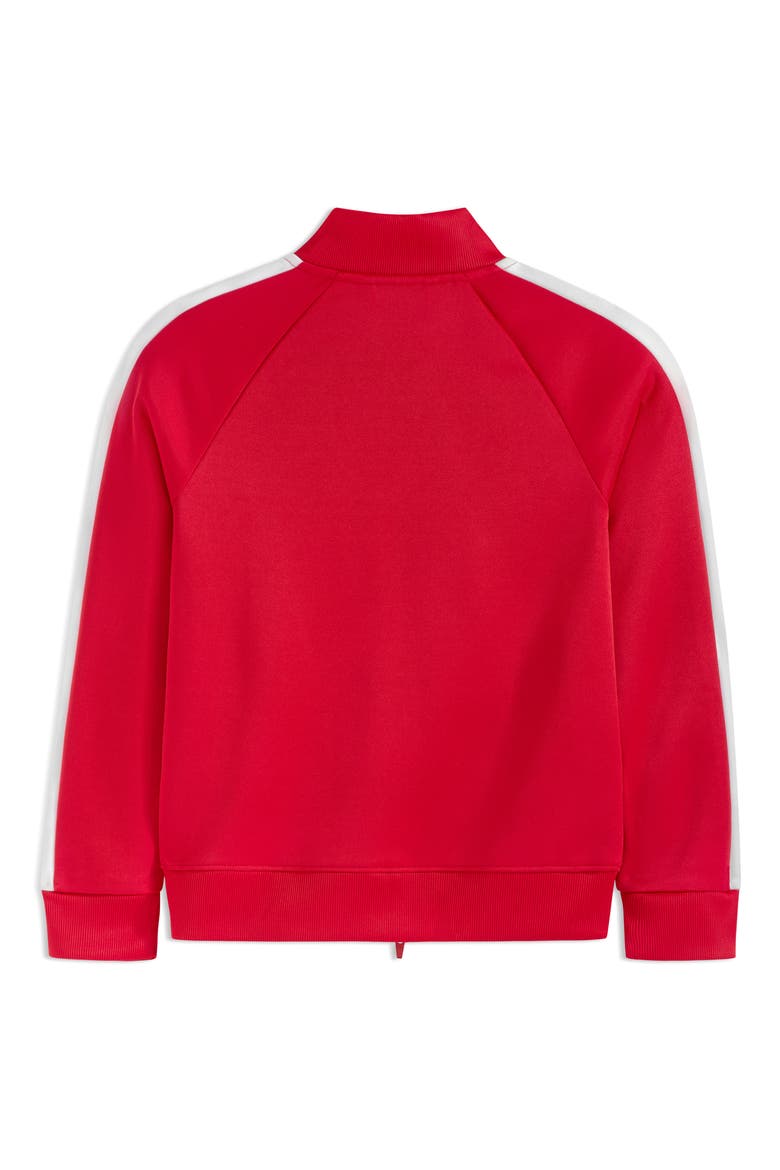 Kids' T7 Foundations Piqué Track Jacket, Alternate, color, MEDIUM RED