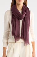 Nordstrom Textured Cashmere Scarf