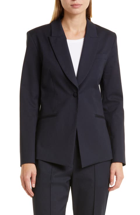 The Jillian One-Button Blazer
