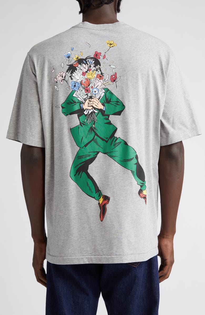 KENZO With Love Cotton Graphic T-Shirt, Alternate, color, 