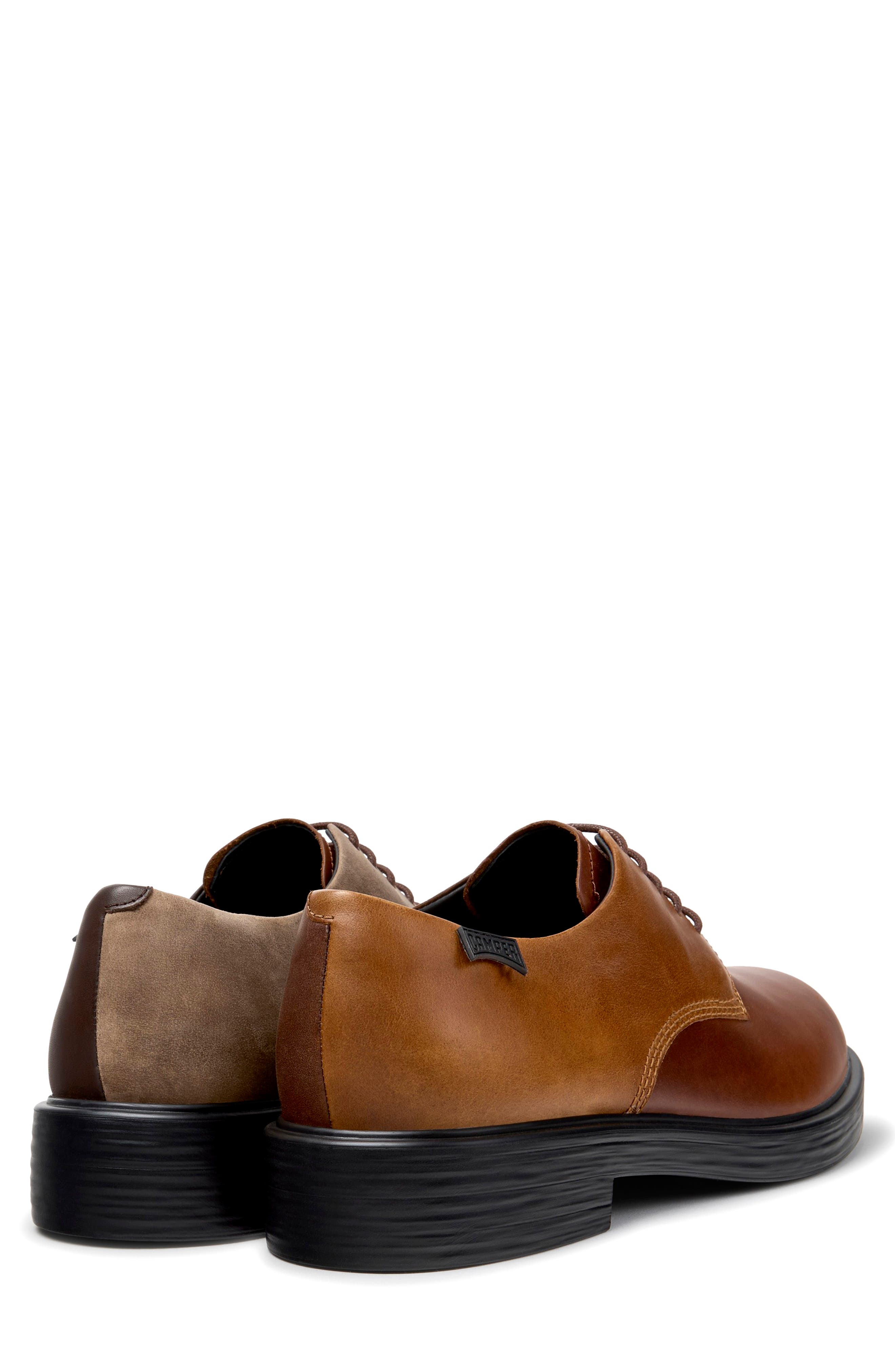 Dean Twins Plain Toe Derby, Alternate, color, MEDIUM BROWN