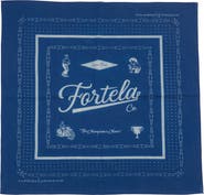 Fortela Printed Logo Cotton Bandana