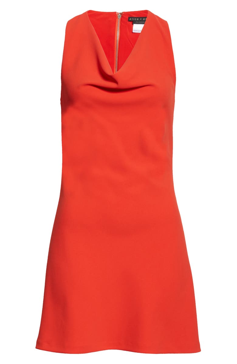 Alice + Olivia Harmony Racerback Minidress, Alternate, color, 