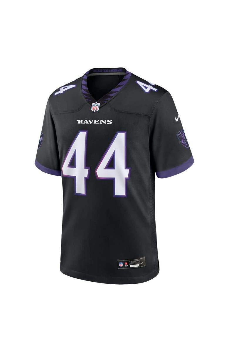 Nike Men's Nike Marlon Humphrey Black Baltimore Ravens Alternate Game Jersey, Alternate, color, Black