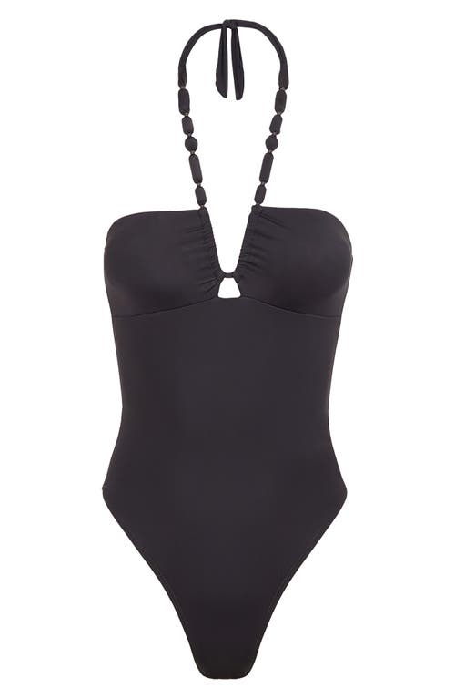 Vix Swimwear Atena Carol One-piece Swimsuit In Grey