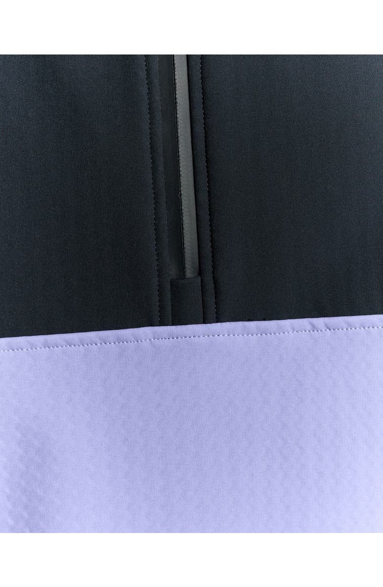 Lyle & Scott Golf Half Zip Windjammer Jacket, Alternate, color, Moonlight/ Dark Navy