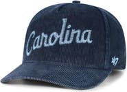 '47 Men's '47 Navy North Carolina Tar Heels Reclaim Snow Wash Corduroy Hitch Adjustable Hat