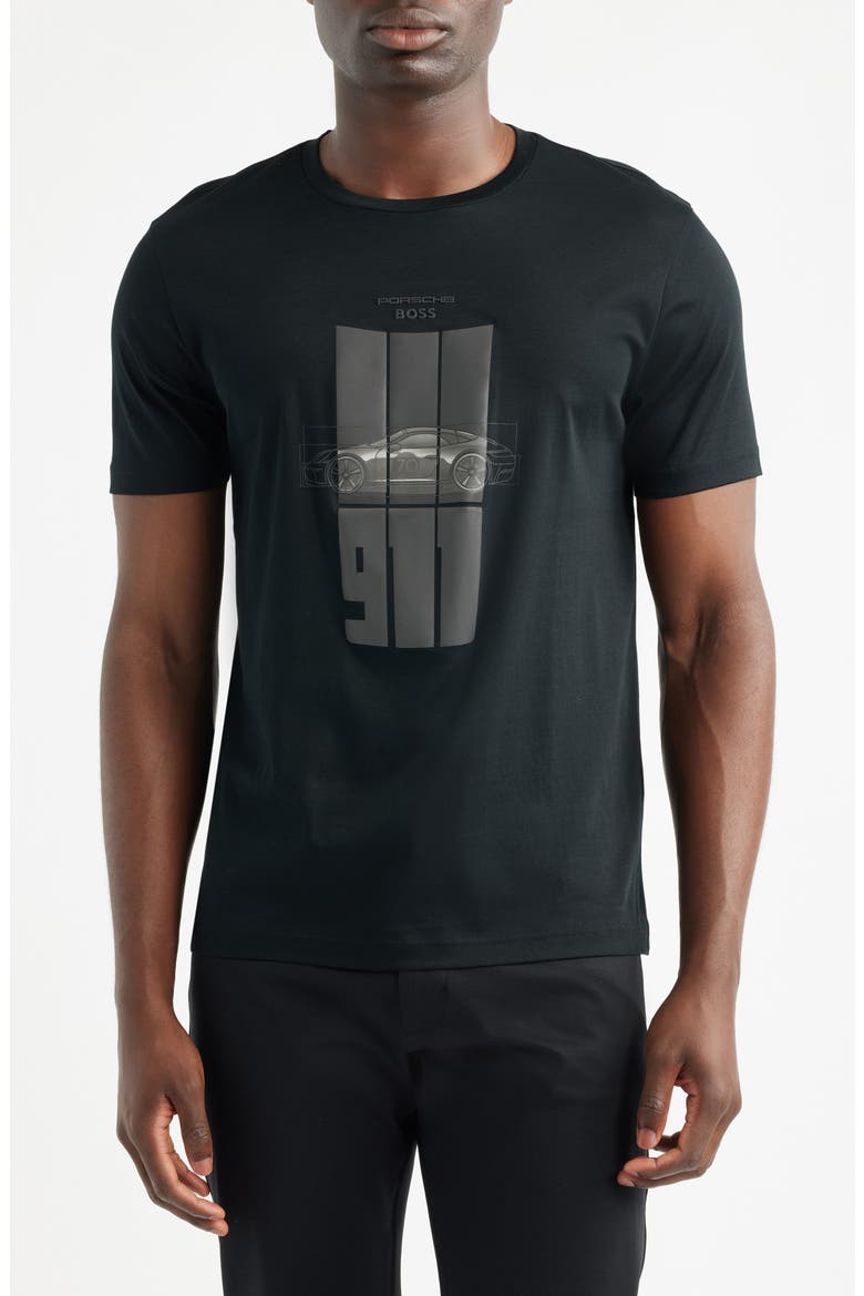 Porsche Spirit 70 GRX 1 Graphic T-Shirt, Main, color, BLACK