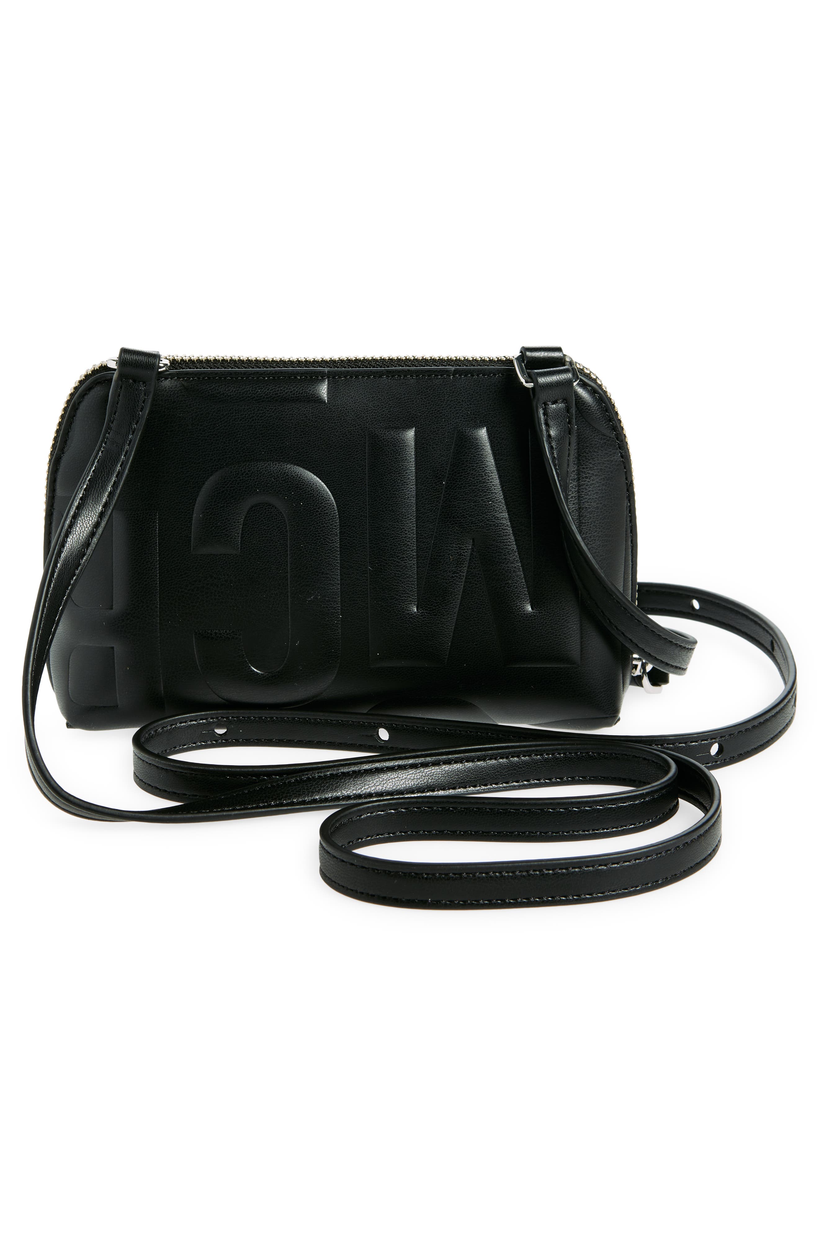 Marc Jacobs Small Embossed Crossbody Pouch, Alternate, color, 