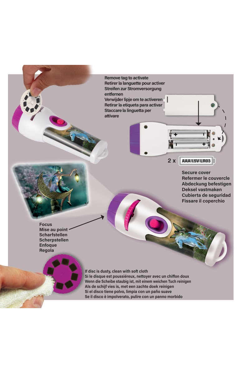 Brainstorm Toys Fairy 
Unicorn Torch 
Projector, Kid 3+, Alternate, color, Multicolored