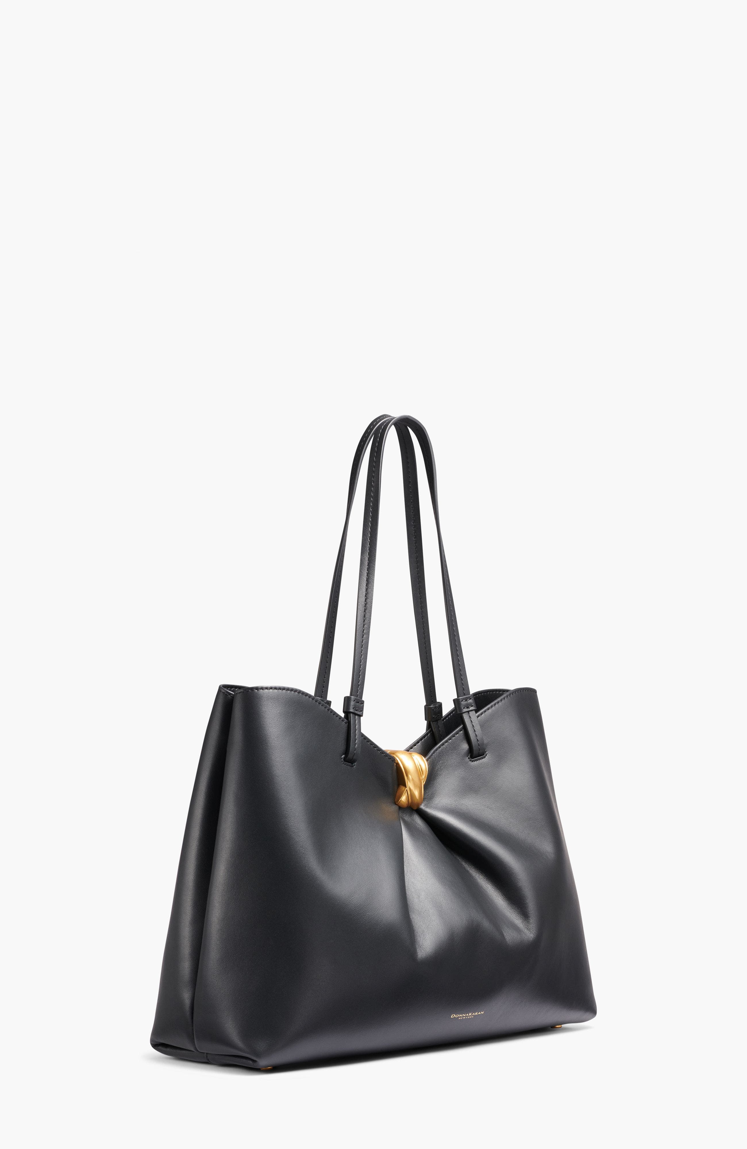 Donna Karan New York Cambric Tote, Alternate, color, Blk/Gold